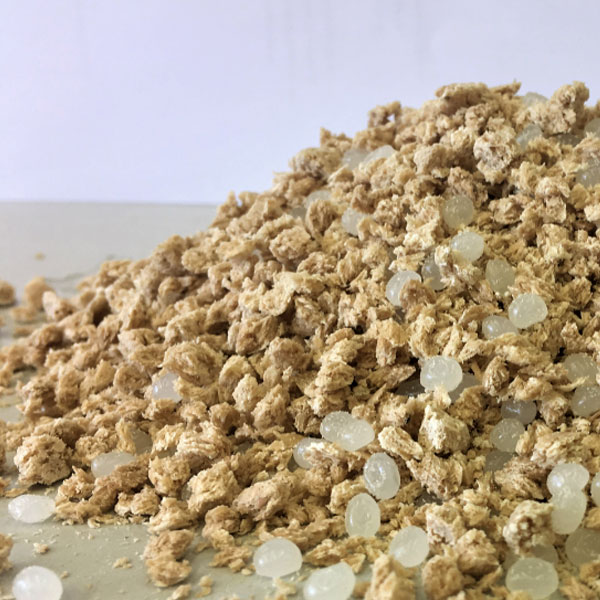 Polypropylène recyclé chargé bois